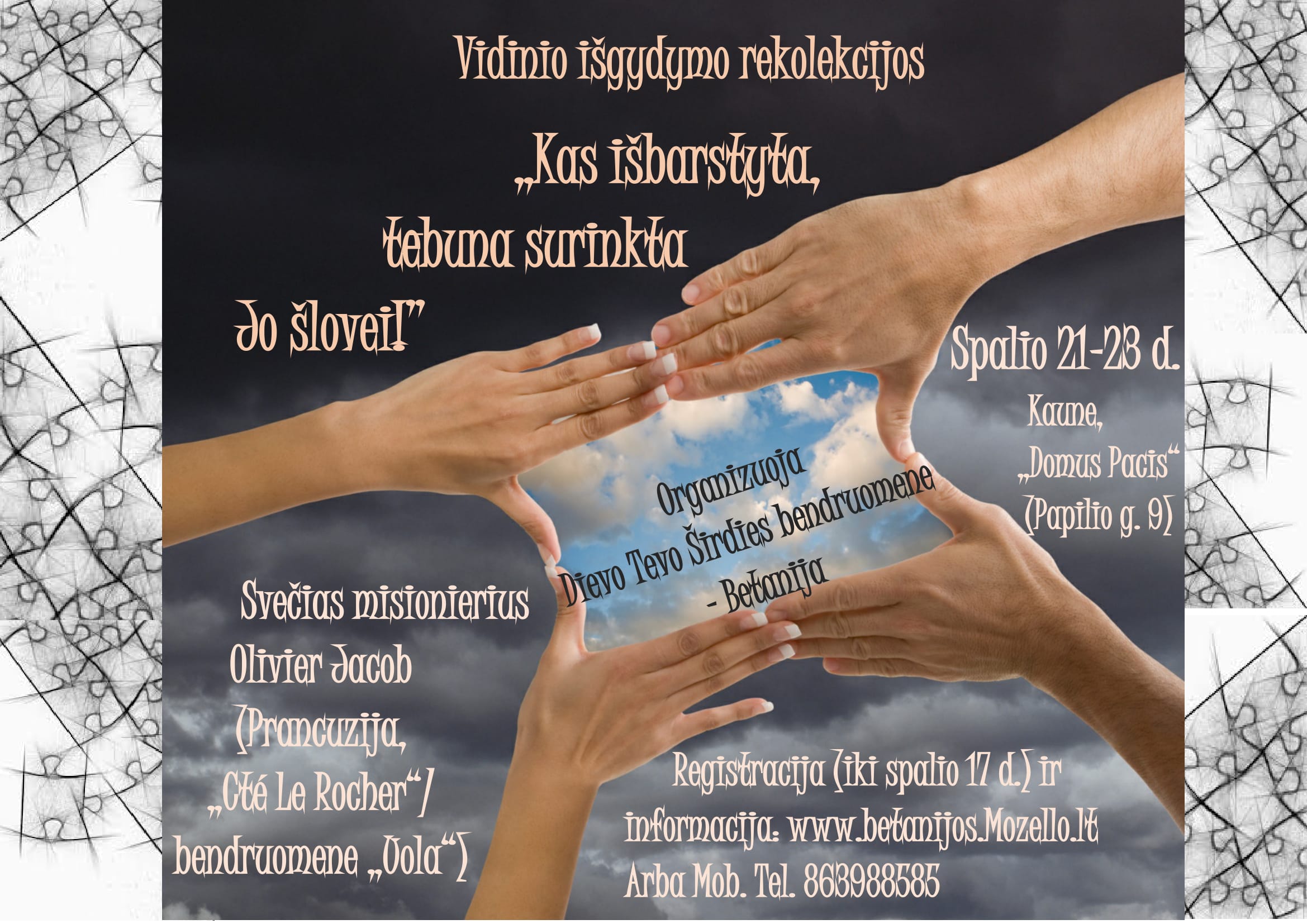 2016 10 betanija vid gyd rekolekcijos