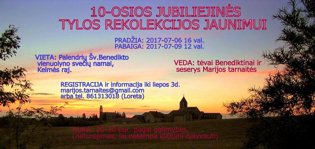 20170706 09 tylos rekolekcijos jaunimui mt