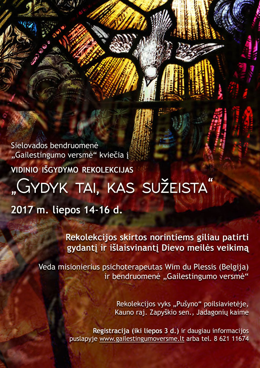 2017 07 14 16 rekolekc Gydyk tai kas suzeista